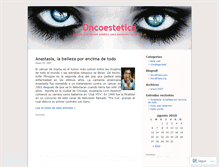 Tablet Screenshot of oncoestetica.wordpress.com
