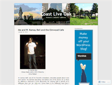 Tablet Screenshot of coastliveoak.wordpress.com