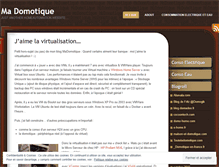 Tablet Screenshot of madomotique.wordpress.com