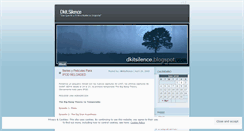 Desktop Screenshot of dkitsilence.wordpress.com