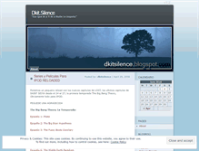 Tablet Screenshot of dkitsilence.wordpress.com