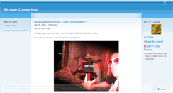 Desktop Screenshot of mixtapeconnection.wordpress.com
