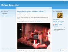 Tablet Screenshot of mixtapeconnection.wordpress.com