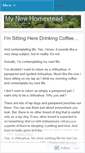 Mobile Screenshot of mynewhomestead.wordpress.com