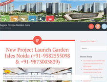 Tablet Screenshot of jaypeegreensgardenisles.wordpress.com