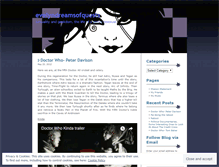 Tablet Screenshot of evelyndreamsofquests.wordpress.com