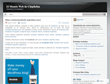 Tablet Screenshot of chipilofan.wordpress.com
