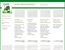 Tablet Screenshot of greenchartersoutheuropa.wordpress.com