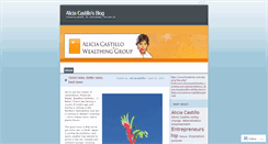 Desktop Screenshot of aliciacastillo.wordpress.com