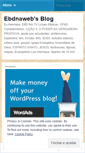 Mobile Screenshot of ebdnaweb.wordpress.com