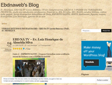 Tablet Screenshot of ebdnaweb.wordpress.com