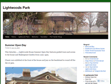 Tablet Screenshot of lightwoodspark.wordpress.com