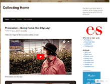 Tablet Screenshot of collectinghome.wordpress.com
