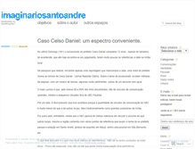 Tablet Screenshot of imaginariosantoandre.wordpress.com