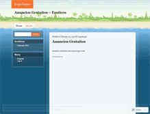 Tablet Screenshot of loquoloquo.wordpress.com