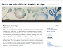 Tablet Screenshot of michiganwaterparks43.wordpress.com