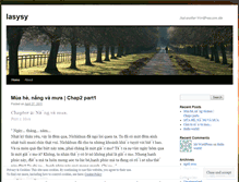 Tablet Screenshot of lasysy.wordpress.com