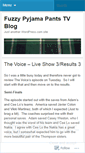 Mobile Screenshot of fuzzypyjamapants.wordpress.com