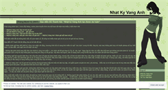 Desktop Screenshot of nhatkyvanganhoi.wordpress.com