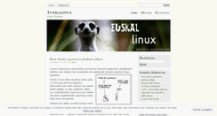 Desktop Screenshot of euskalinux.wordpress.com