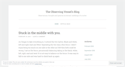 Desktop Screenshot of observingvessel.wordpress.com