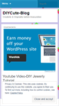 Mobile Screenshot of diycute.wordpress.com