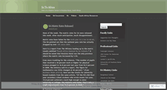 Desktop Screenshot of fiveaugustines.wordpress.com
