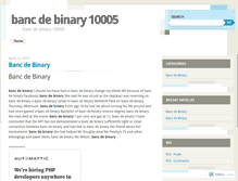 Tablet Screenshot of bensbargains.bancdebinary10005.wordpress.com