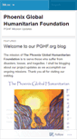 Mobile Screenshot of pghf.wordpress.com
