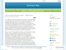 Tablet Screenshot of kristin44.wordpress.com