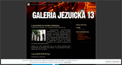 Desktop Screenshot of jezuicka13.wordpress.com