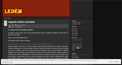 Desktop Screenshot of ledem.wordpress.com