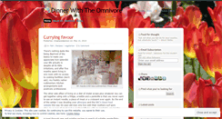 Desktop Screenshot of dinnerwiththeomnivore.wordpress.com