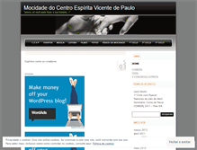 Tablet Screenshot of mocidadevicentedepaulo.wordpress.com