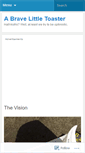 Mobile Screenshot of abravelittletoaster.wordpress.com