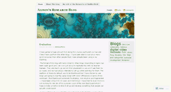 Desktop Screenshot of alisongorf.wordpress.com