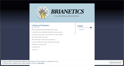 Desktop Screenshot of brianetics.wordpress.com