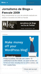 Mobile Screenshot of feevaleblogs.wordpress.com