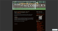 Desktop Screenshot of cobbersoccer.wordpress.com