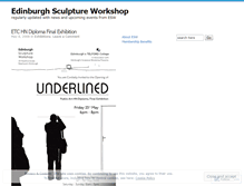 Tablet Screenshot of edinburghsculpture.wordpress.com