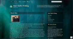 Desktop Screenshot of alanclarkwriting.wordpress.com