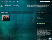 Tablet Screenshot of alanclarkwriting.wordpress.com