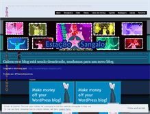 Tablet Screenshot of estacaosangalo.wordpress.com
