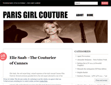 Tablet Screenshot of parisgirl17.wordpress.com