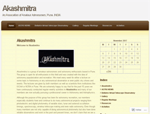 Tablet Screenshot of akashmitra.wordpress.com