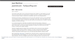 Desktop Screenshot of joanmd.wordpress.com