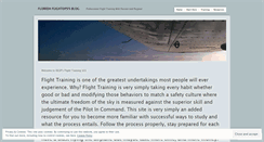 Desktop Screenshot of flightops.wordpress.com