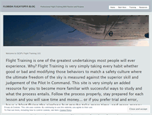 Tablet Screenshot of flightops.wordpress.com