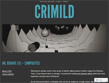 Tablet Screenshot of crimild.wordpress.com