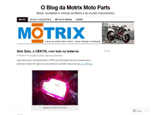 Tablet Screenshot of motrix.wordpress.com